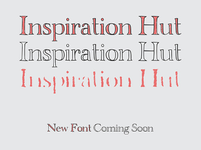 New Font Coming Soon chiseled creative engraved font font download hand drawn hand drawn font type typeface