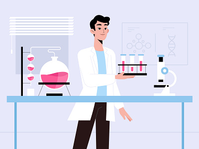 Science Lab by Jonathan Larenas on Dribbble