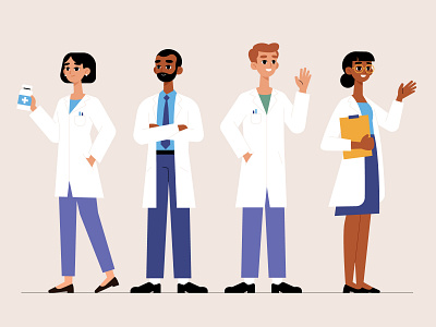 Pharmacist Illustration designs, themes, templates and downloadable graphic  elements on Dribbble