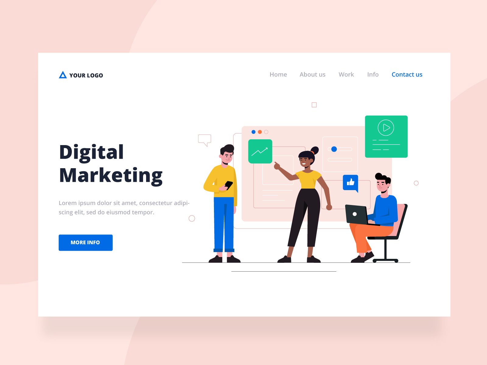 Marketing page