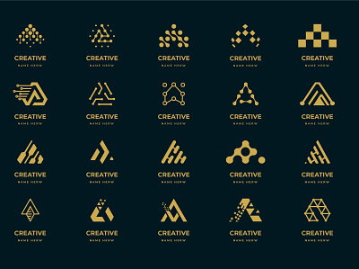 a logo design a a logo a logo design animation app branding flat icon illustrator typography ui ux web