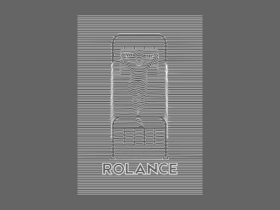 Rolance animation branding design icon identity illustration illustrator line line art line art man logo minimal typography vector