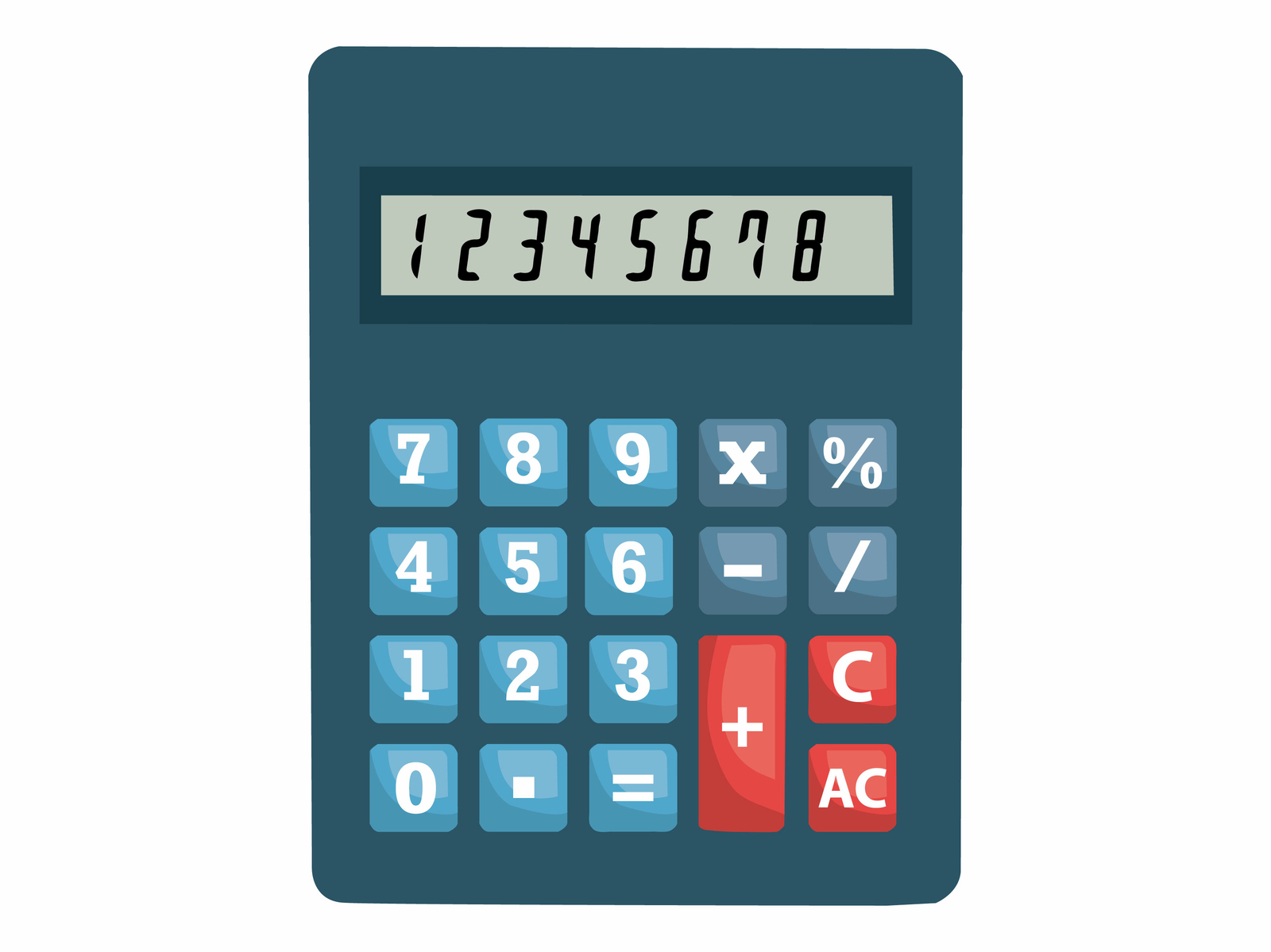 Calculator by Mainul Islam on Dribbble