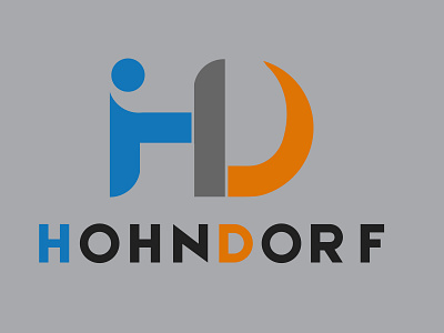 Hohndrof animation branding design hohndrof hohndrof logo identity illustrator logo logo design minimal typography vector