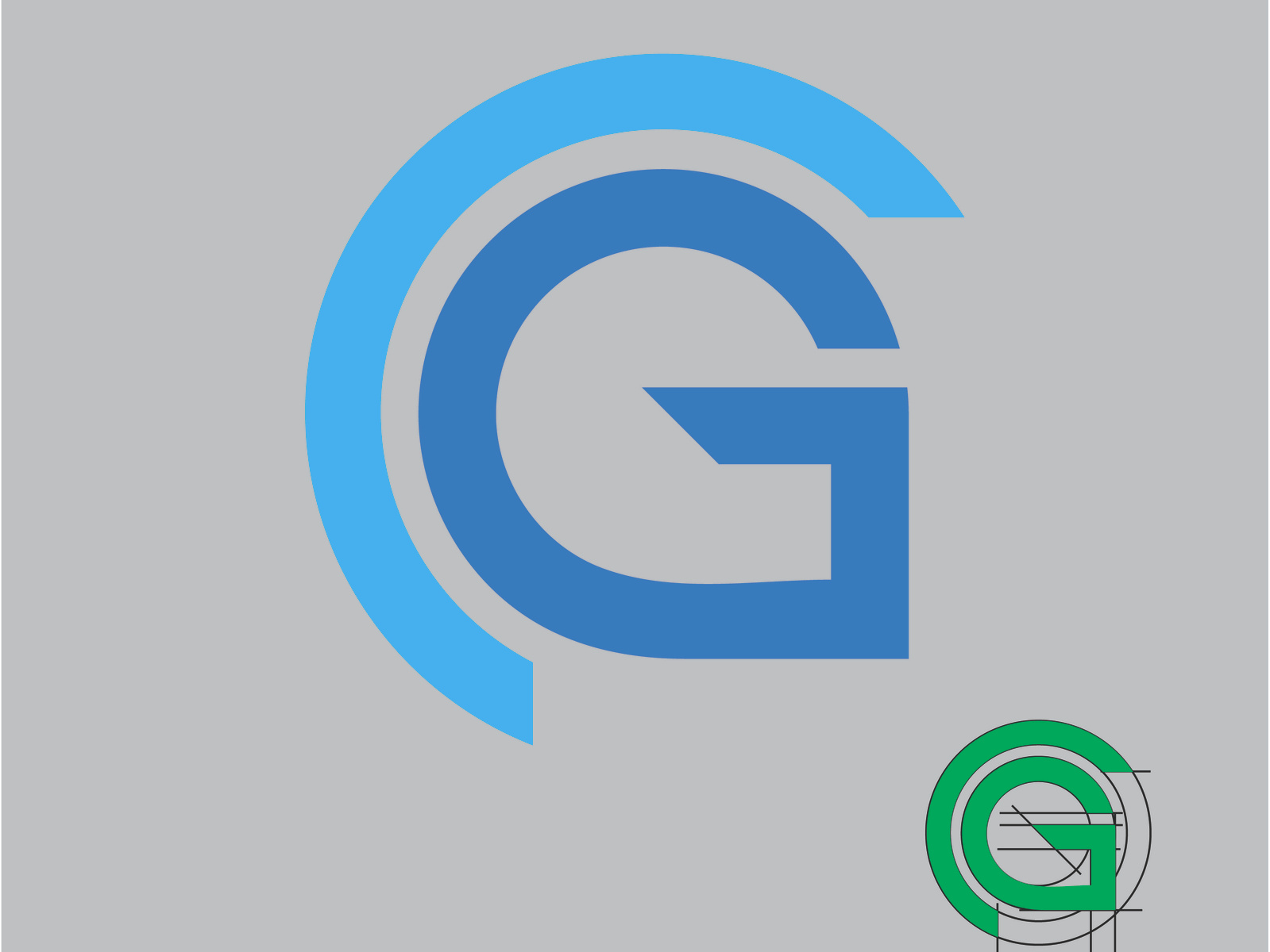 Cg Logo by Mainul Islam on Dribbble