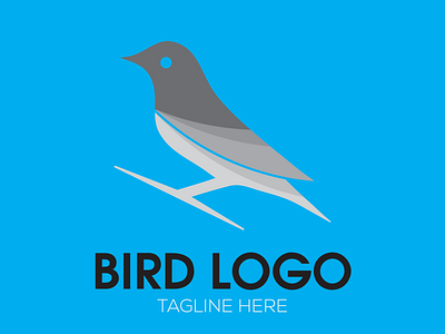 Bird Logo animation bird bird illustration bird logo bird logo design bird of paradise birdlogo branding design identity illustrator logo design minimal typography