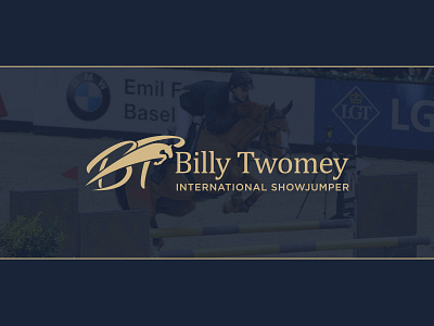 Billy Twomey Show Jumper Logo eland99 logo inspiration show jumper sports logo