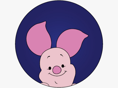 Piglet illustration 💓 adobe art artwork character cute design designer disney dribbble graphic graphic designer illustration illustrator piglet pink shot vector winnie winniethepooh