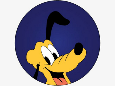 Pluto 💛 art artwork cartoon character cute design digital disenyart disney draw dribbble graphicdesign illustration illustrator mickey mouse pluto shot workart yellow