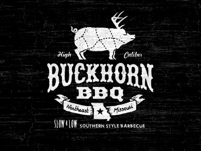 Buckhorn BBQ antler bbq missouri pig