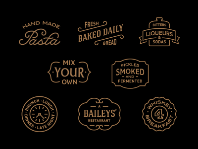 Small Batch Icons by Travis Brown on Dribbble