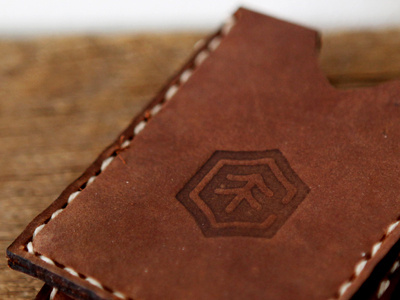 Forest Fire Collective badge fire forest leather logo makers monogram tree