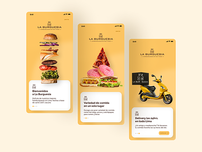 Food App Design app appdesign design figma food onboarding ui uidaily uidesign ux