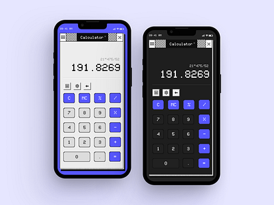 Calculator | Daily UI 004 95 app calculator daily dailyui design ui windows95