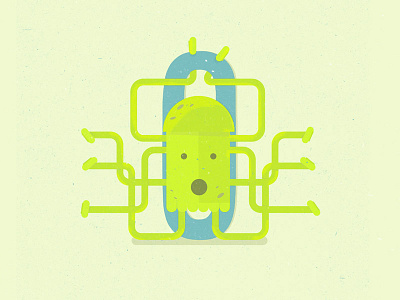 O is for Octopus character design flat illustration o octopus type typography