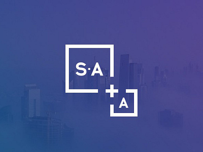 Sanz Aspizua + Asociados brand identity logo