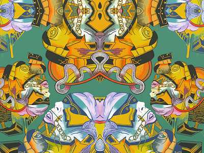 FactzUndo abstract illo pattern