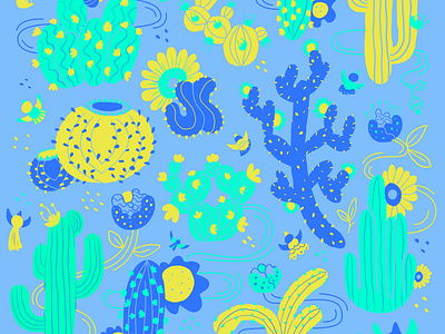 Pattern Cactus Jopo