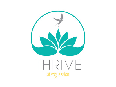 Thrive At Vogue Salon Logo