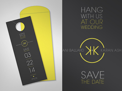 Save The Date - unused design