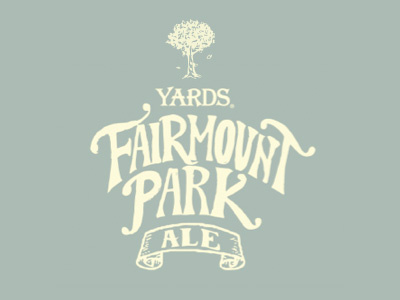 Fairmount Park Ale - unused logo beer fairmount park logo philadelphia philly yards brewery