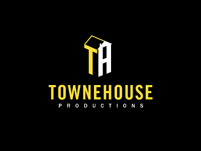 Townehouse Productions logo film house logo production