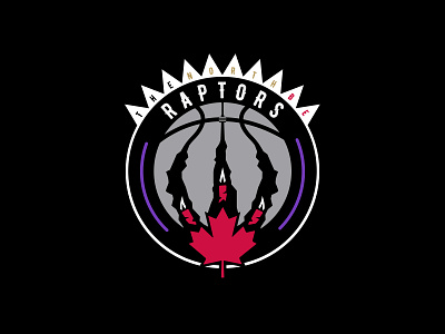 Toronto Raptors - Concept Logotype basketball basketball logo branding illustration logo logo sport raptors sports brand toronto raptors