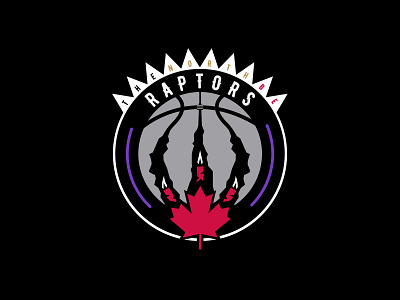 Toronto Raptors - Concept Logotype basketball basketball logo branding illustration logo logo sport raptors sports brand toronto raptors