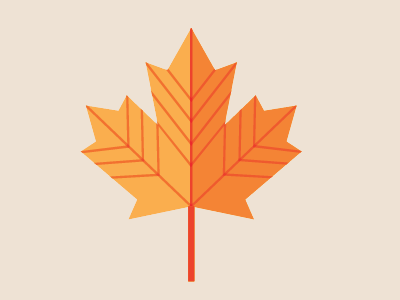 maple leaf fall graphic icon leaf line