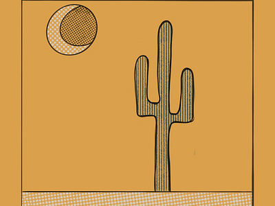Desert Vibes desert desert vibes illustration procreate