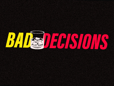 Bad Decisions - Logo assets branding logo movie logo