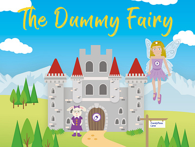 The Dummy Fairy Front cover update childrens illustration indesign