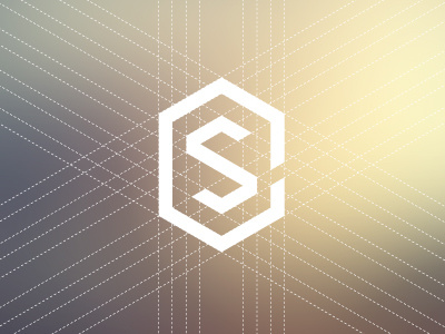 SC Monogram grid gridlines logo logomark mathematical monogram sc