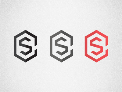 SC Monogram Revised logo logomark monogram sc shield three dimensional