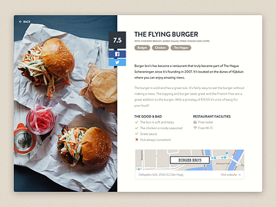 Burger Review Website