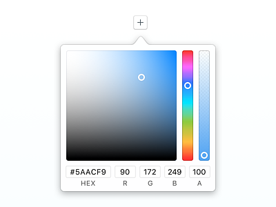 Mac OS styled color picker color color picker colour gradient mac mac os os osx picker