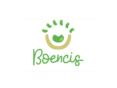Boencis branding design logo typography vector
