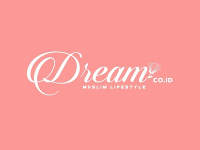 Dream branding design logo typography vector