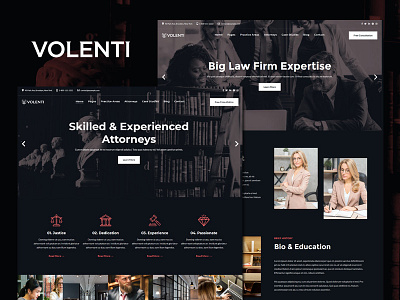 Volenti advocate attorney business corporate law law firm lawyer lawyer theme legal advisor legal office wordpress wordpress theme