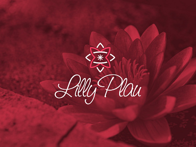 Lilly Plau - Logotype branding flower identity lilly lillyplau lily logo logotype plau vector