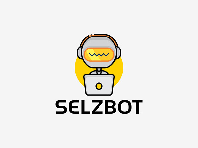 Selzbot - Logo bot bot logo illustration irobot logomark robot sales bot selz selzbot