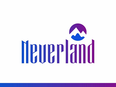 Neverland brand design identity logo logomark logotype neverland work