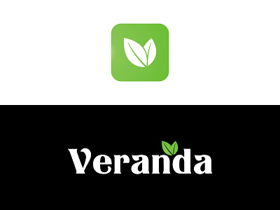 Veranda brand branding can design identity logo logo design logomark logotype peas typography vector veranda