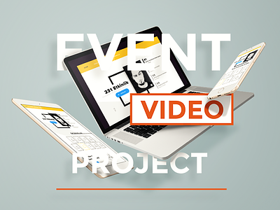 The Event Video Project event ui ui design ux ux design video web web design
