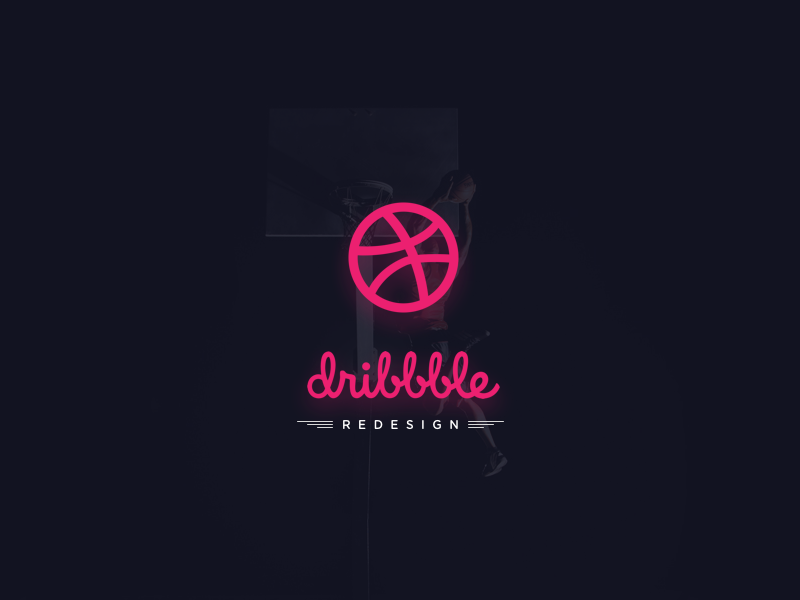 Dribbble Redesign Concept web concept ui concept ui design dribbble redesign ux ui modern