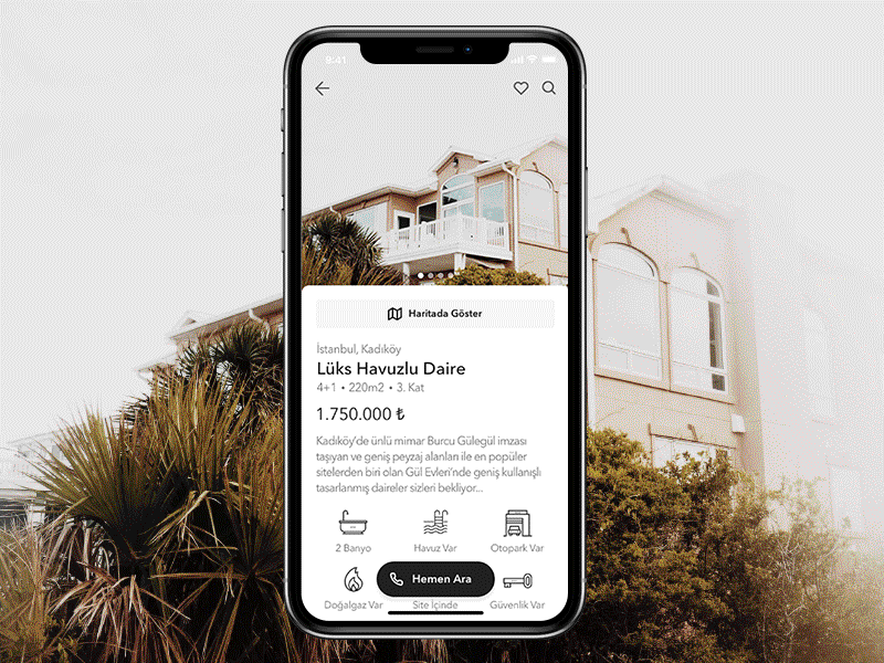 Real Estate Detail Page Design v1 [Concept]