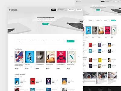 Yek Book Store [E-Commerce Homepage]