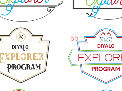 Diyalo Explorer Program badge explorer logo patch
