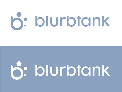 Logo Redesign for Blurbtank app bubble logo redesign sans-serif startup