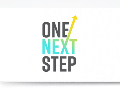 One Next Step Podcast Logo design logo logo design podcast podcast art